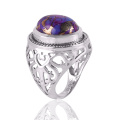 Bijoux en argent massif en argent sterling violet